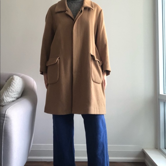 Brown vintage peacoat - Picture 2 of 4